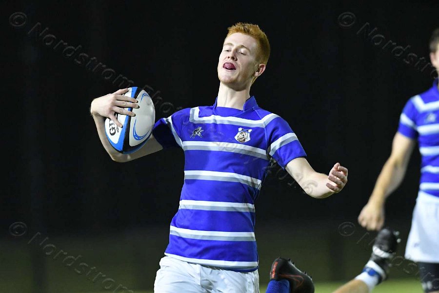 Wheaton Men\'s Rugby vs Mass Maritime.  Photo by Keith Nordstrom